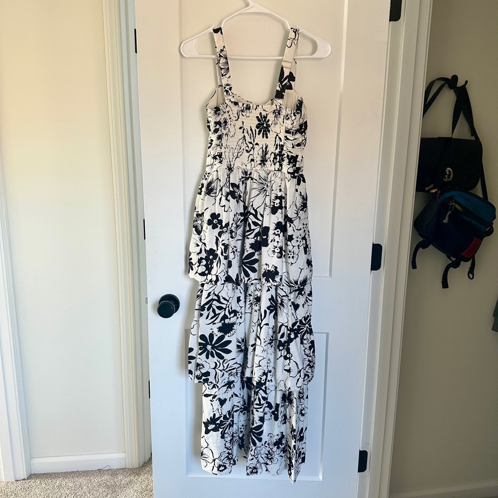 Abercrombie & Fitch Black and White Floral Dress - Picture 4 of 5